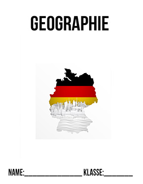 Deckblatt Geographie Deckblatt Deutschland 1