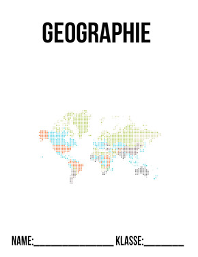 Deckblatt Geographie Deckblatt Globalisierung