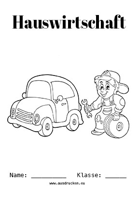 Deckblatt Hauswirtschaft Deckblatt Arbeitslehre