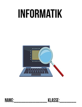 Deckblatt Deckblatt Informatik Klasse 5