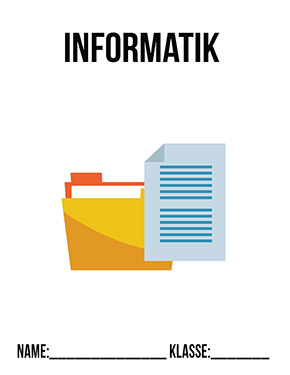 Deckblatt Deckblatt Informatik Klasse 8