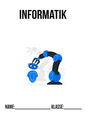 Deckblatt Informatik Deckblatt Klasse 10
