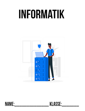 Deckblatt Informatik Deckblatt Klasse 6