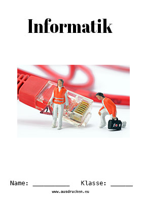 Deckblatt Informatik Deckblatt Netzwerke