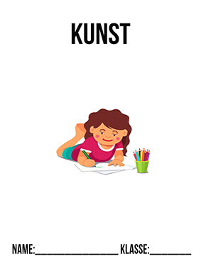 Deckblatt Kunst-Deckblatt-Zeichnen