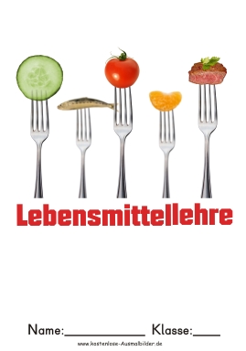 Deckblatt Lebensmittellehre-Deckblatt