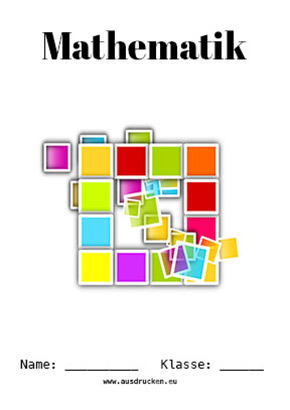 Deckblatt Mathe-Deckblatt-Geometrie