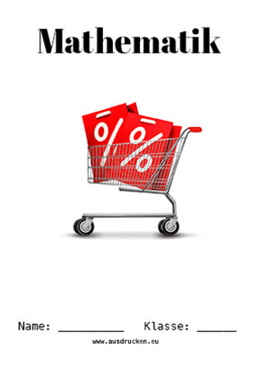 Deckblatt Mathe-Deckblatt-Prozentrechnen