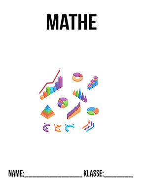 Deckblatt Mathe-Deckblatt-mit-Diagrammen