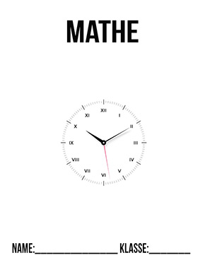 Deckblatt Mathematik-Deckblatt-Roemische-Zahlen