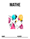Deckblatt Mathematik Deckblatt geometrische Formen