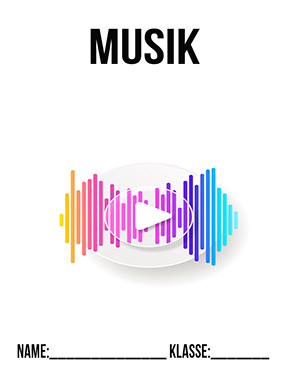 Deckblatt Musik Deckblatt A4