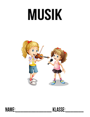 Deckblatt Musik Deckblatt Grundschule