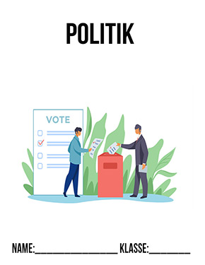 Deckblatt Politik-Deckblaetter