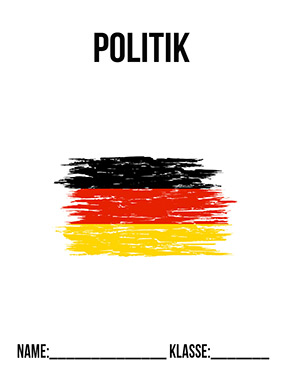 Deckblatt Politik-Deckblatt-Schule