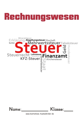 Deckblatt Deckblatt Rechnungswesen
