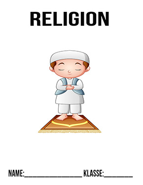 Deckblatt Religion-Deckblatt-betender-Moslem