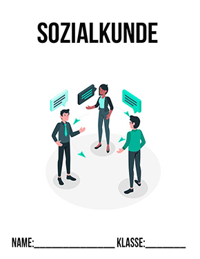 Deckblatt Sozialkunde Deckblatt zum Ausdrucken