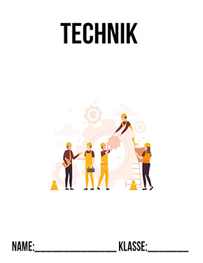 Deckblatt Arbeitslehre-Technik-Deckblatt