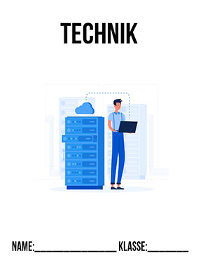 Deckblatt Deckblatt-Technik-Server