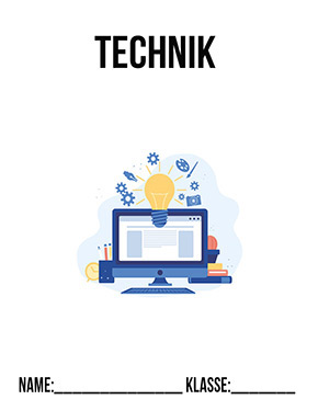 Deckblatt Technik-Deckblatt-Schule