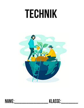 Technik Deckblatt Umwelt Deckblatter Zum Ausdrucken