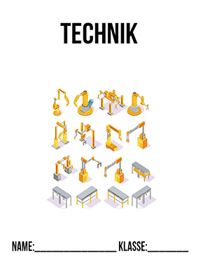 Deckblatt Technik-Deckblatt-fuer-Klasse-8