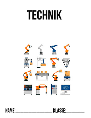 Deckblatt Technik-Deckblatt-fuer-Klasse-9