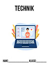 Deckblatt Technik Computer Deckblatt