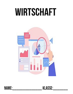 Deckblatt Wirtschaft-Deckblatt-Mappe