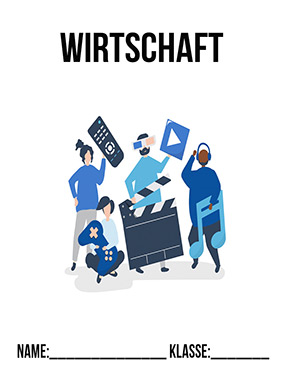 Deckblatt Wirtschaft-Deckblatt-Multimedia