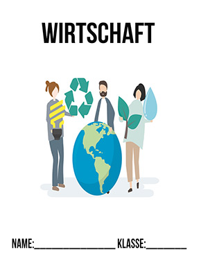 Deckblatt Wirtschaft-Deckblatt-Umweltschutz