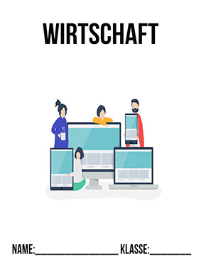 Deckblatt Wirtschaft-Deckblatt-Webdesign