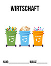 Deckblatt Wirtschaft Deckblatt Recycling