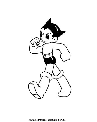 Ausmalbild Astro_Boy 2