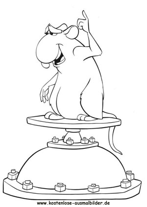 Ausmalbild Ratatouille 6