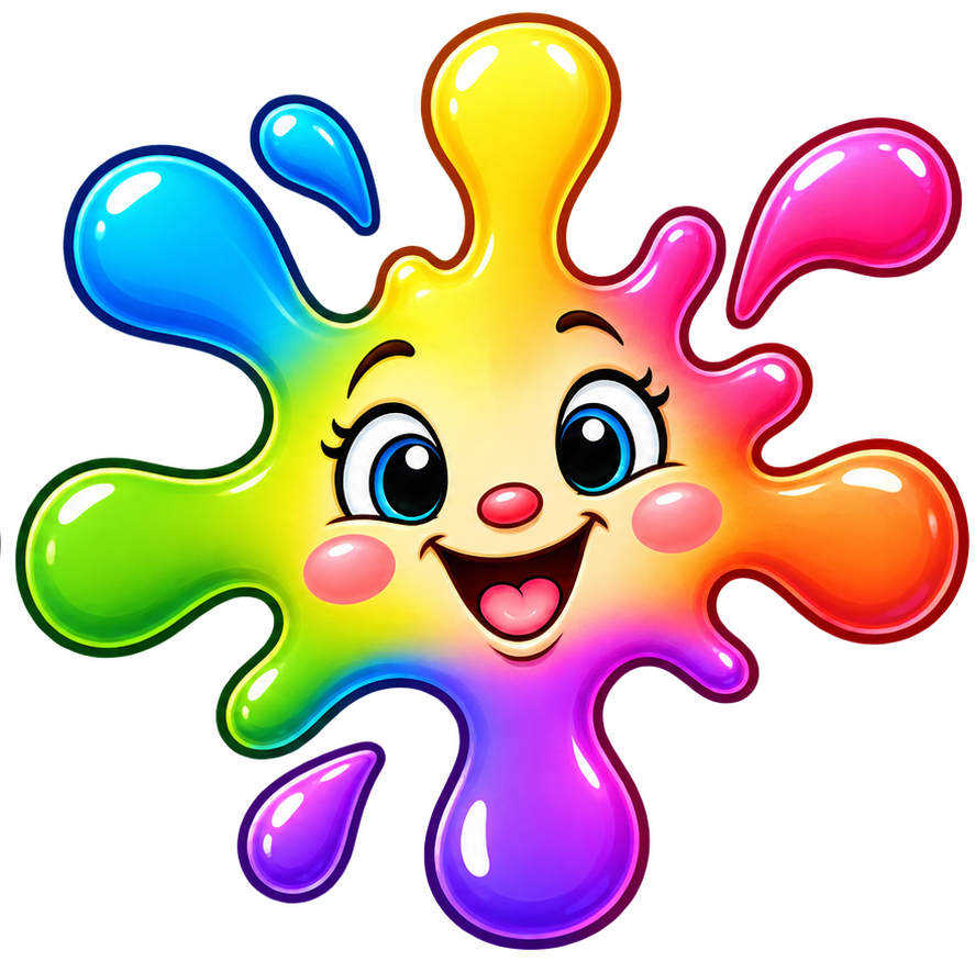 Bunte Kleckse