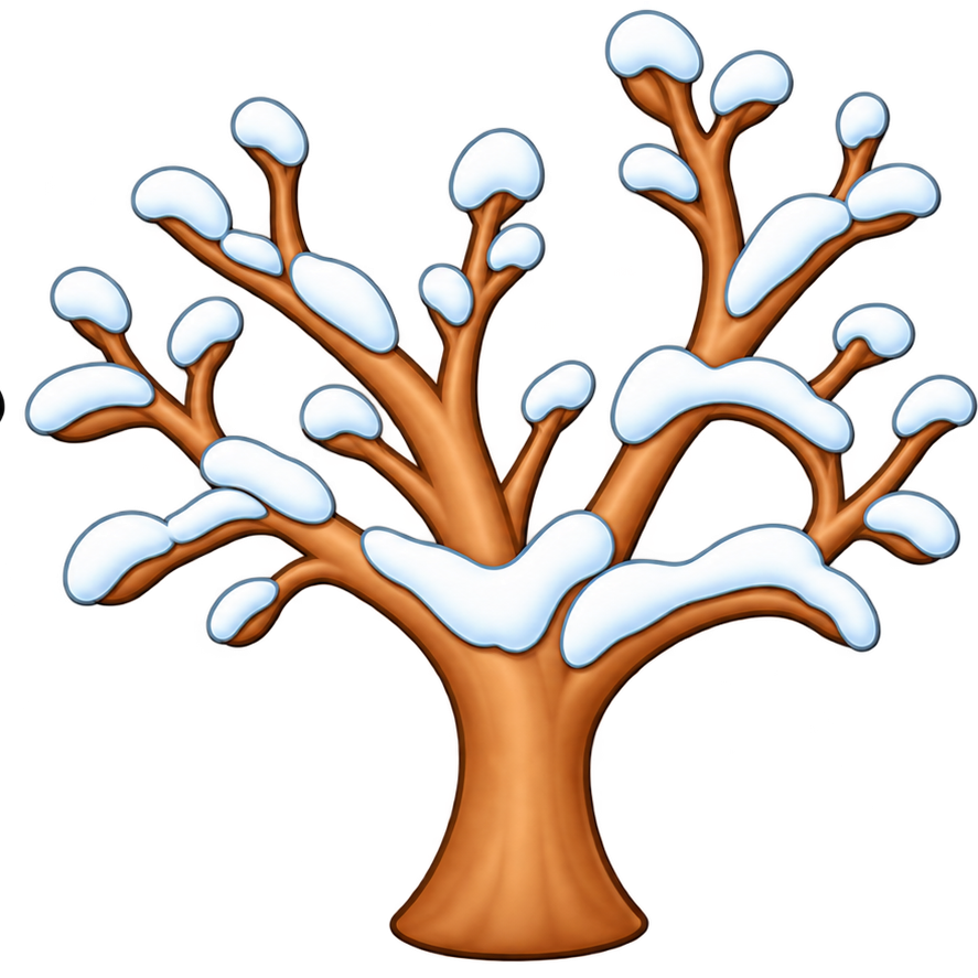 Winter – Jahreszeitenbaum
