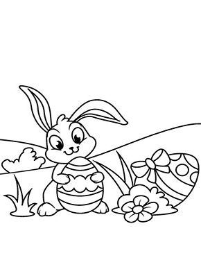 Hase auf der Wiese
