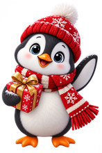 Winter Pinguin