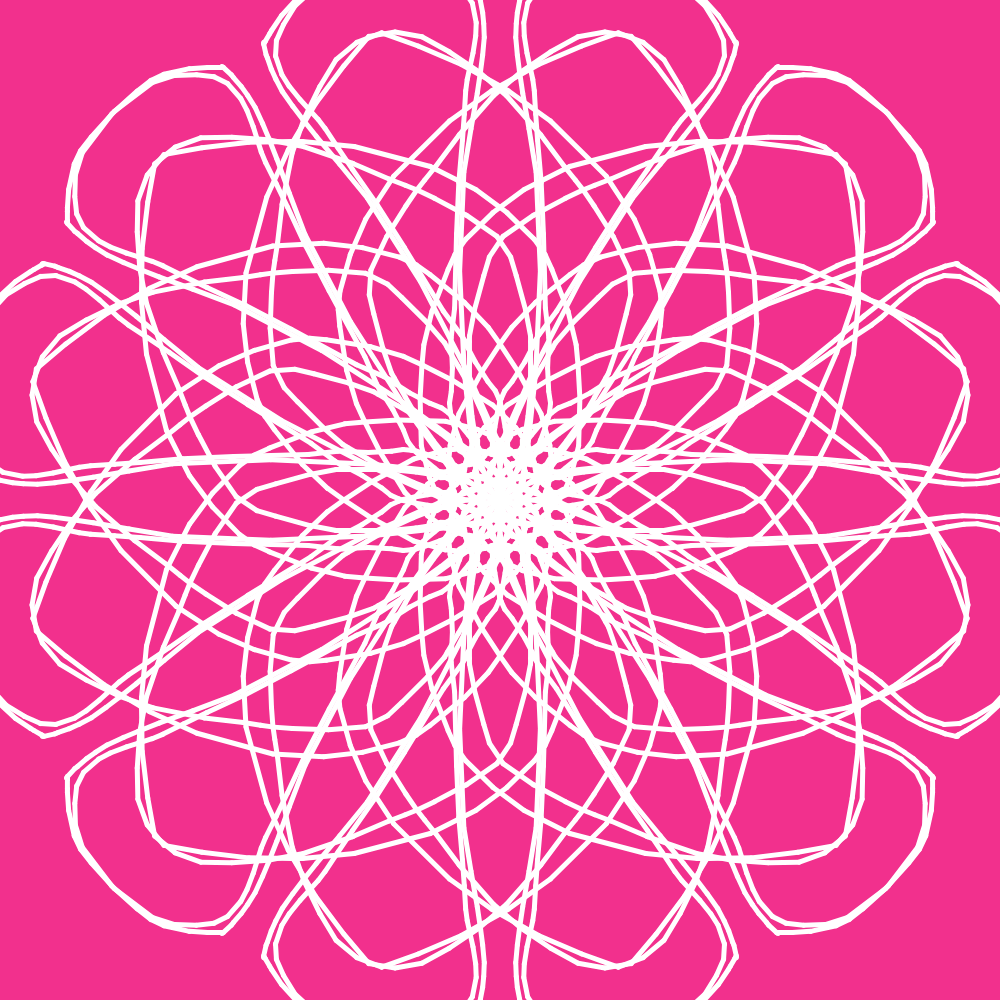 Mandala eines Besuchers