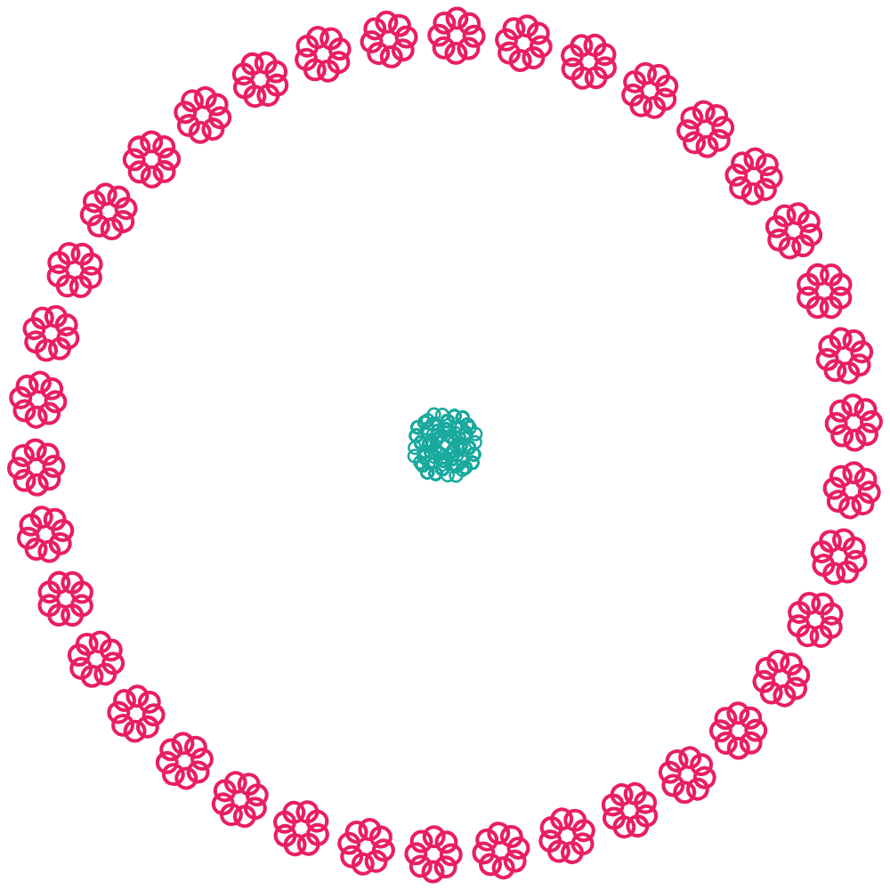 Mandala eines Besuchers