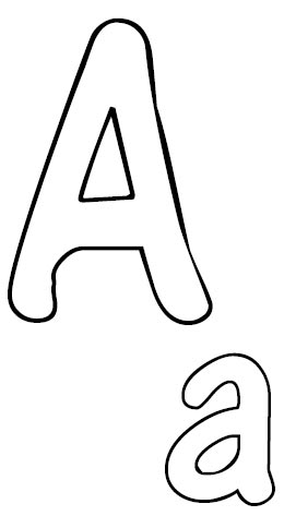 malvorlagen alphabet abc | buchstaben ausmalen