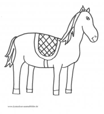 malvorlagen pferde zum ausdrucken pdf - malvorlagen