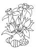 Malvorlage Osterblumen