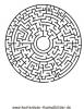 Labyrinth rund