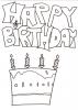 Ausmalbild Geburtstag