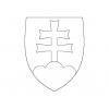 Malvorlage Wappen Slowakei