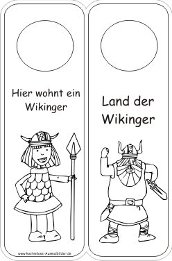 Wikinger Türschild